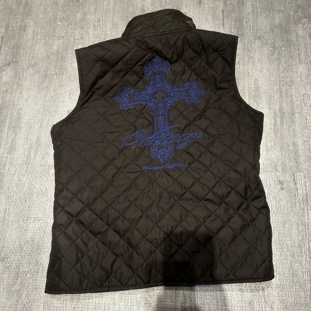 Cowgirl Tuff Reversable Vest